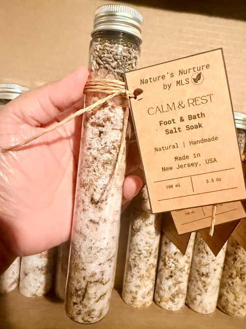 Foot and Bath Salt Soak