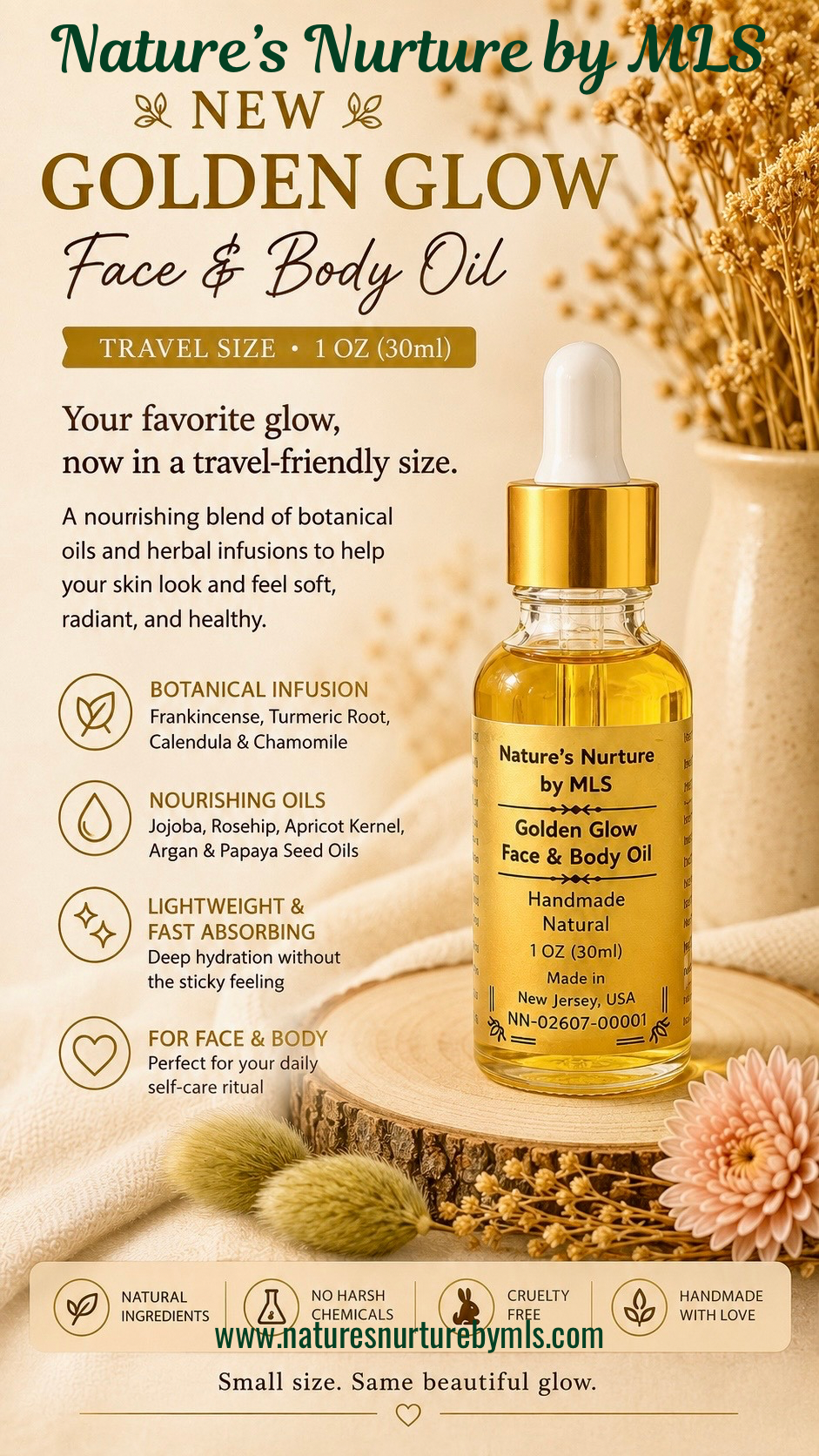 Golden Glow Face & Body Oil